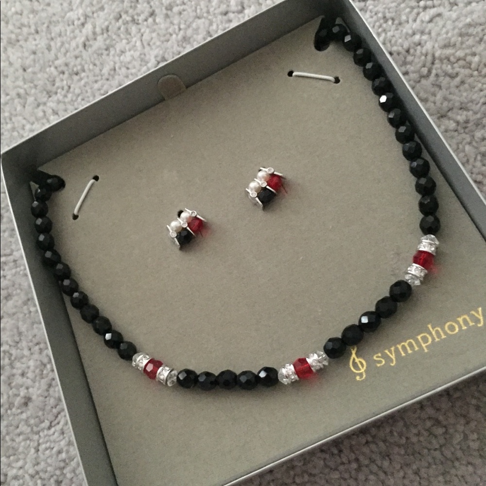 Symphony Necklace Earring Set - Picture 7 of 9